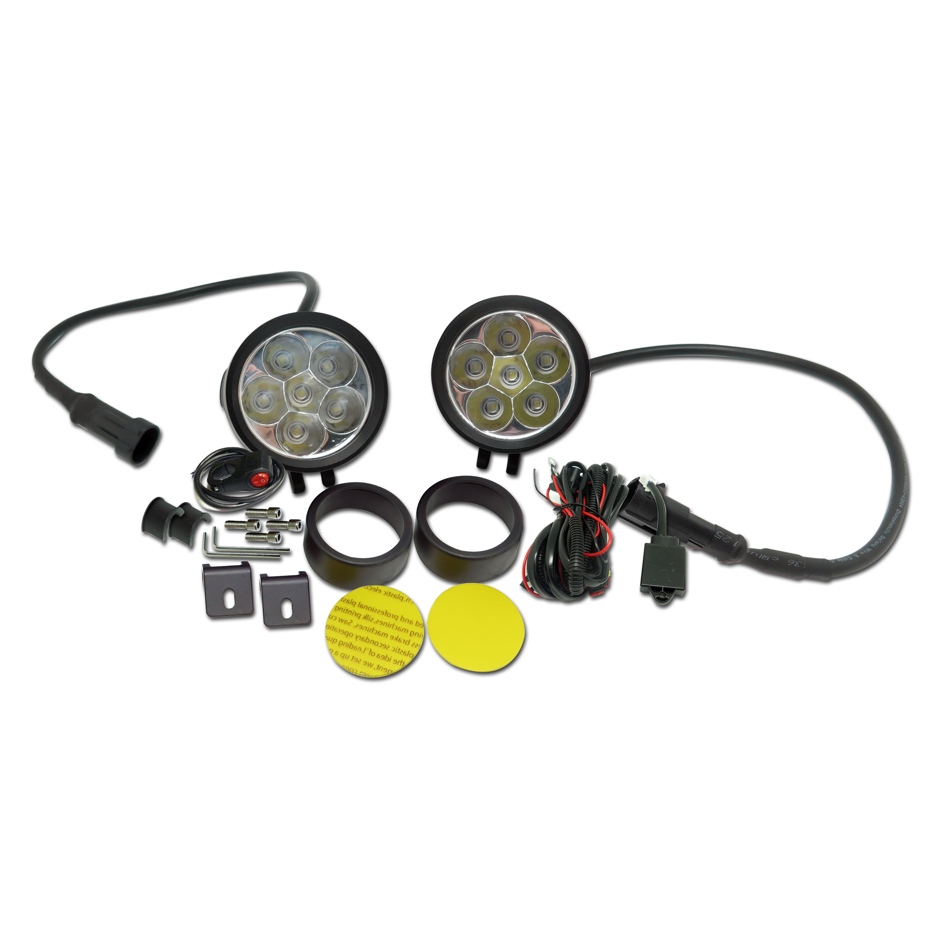 MOTO GLX6 60MM MINI LED SPOT LIGHT 6 CREE XPL HI V3 3500LM (BEAM300M) GSE GERMANY